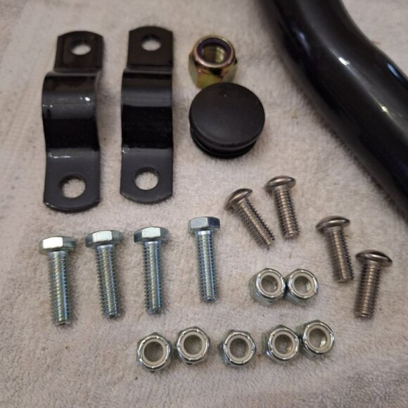 4034304 EZ Mount Adjustable Fender Bracket Steel Rise Bolts - Picture 3 of 5